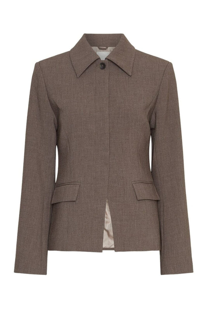 Moss Copenhagen - Mschrosina Michelle Blazer 19229 - Slate Black Mel Blazere 