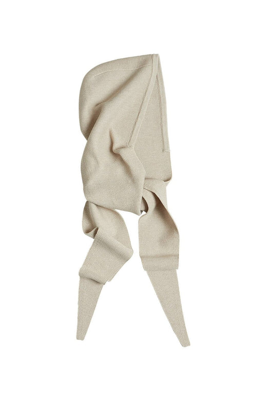 Moss Copenhagen - Mschsilda Rachelle Hood Scarf 19658 - Oatmeal Melange Tørklæder 