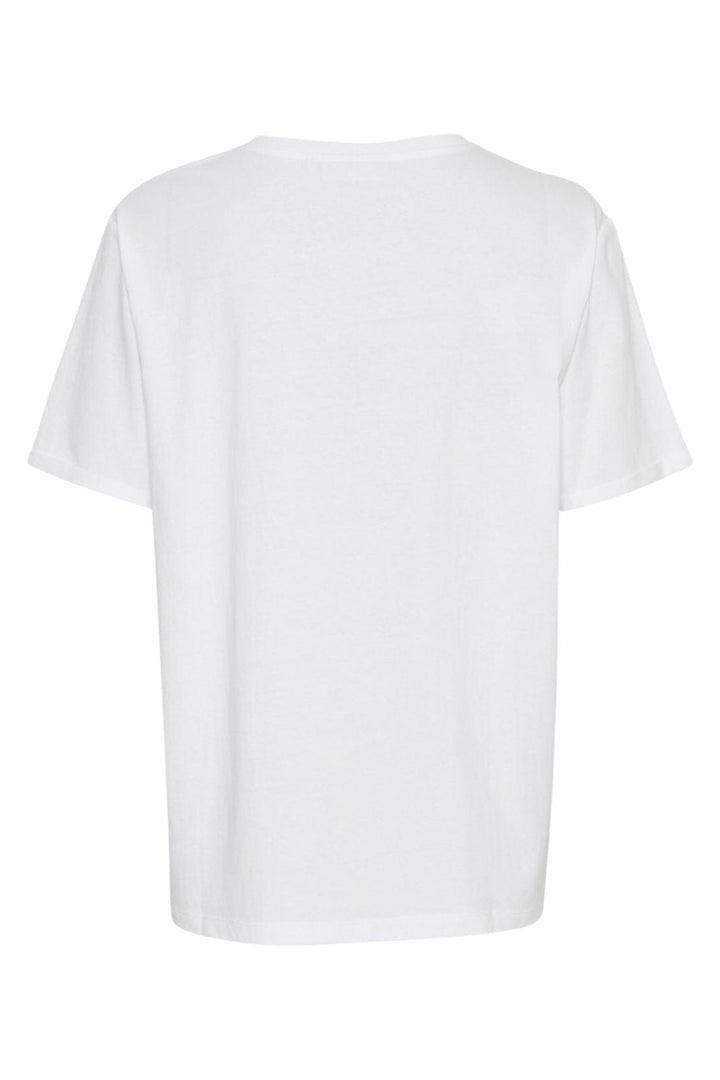 Moss Copenhagen - Mschterina Organic Tee 17596 - Bright White T-shirts 