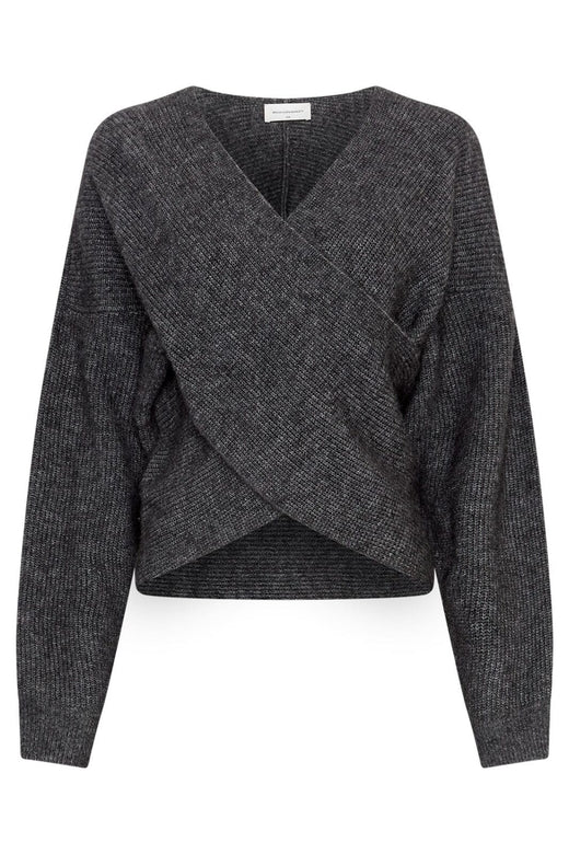 Moss Copenhagen - Mschzinelle Hope Wrap Pullover 18469 - Dgm