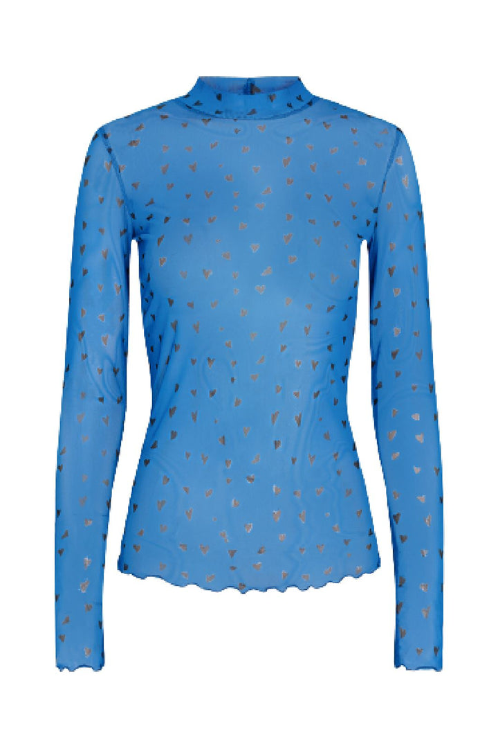 Moves By Minimum - Filana Blouse - Strong Blue Bluser 