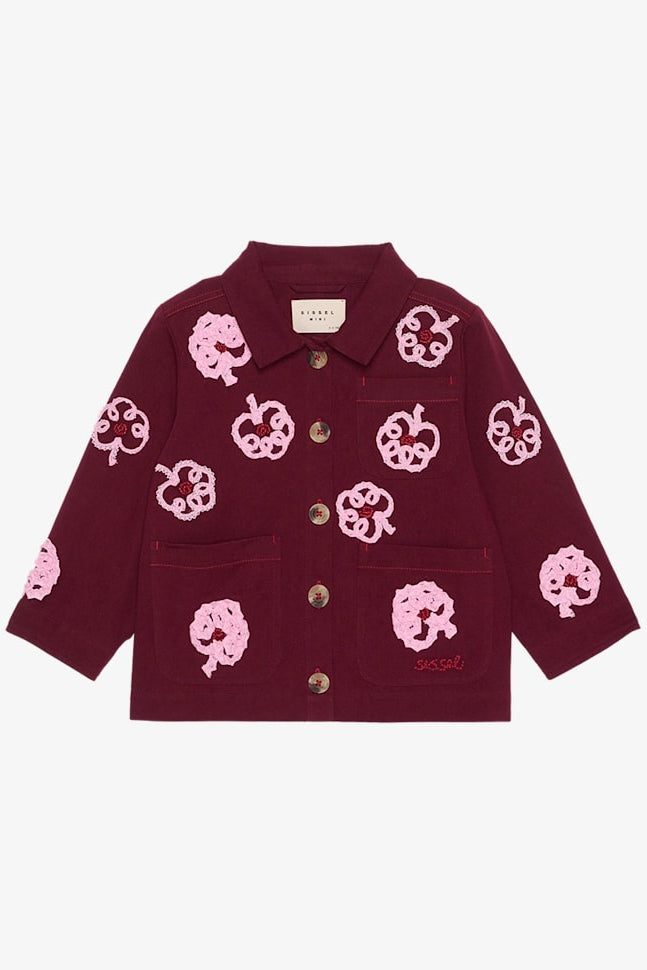 Sissel Edelbo - Bea Mini Jacket Se 2059 - Burgundy
