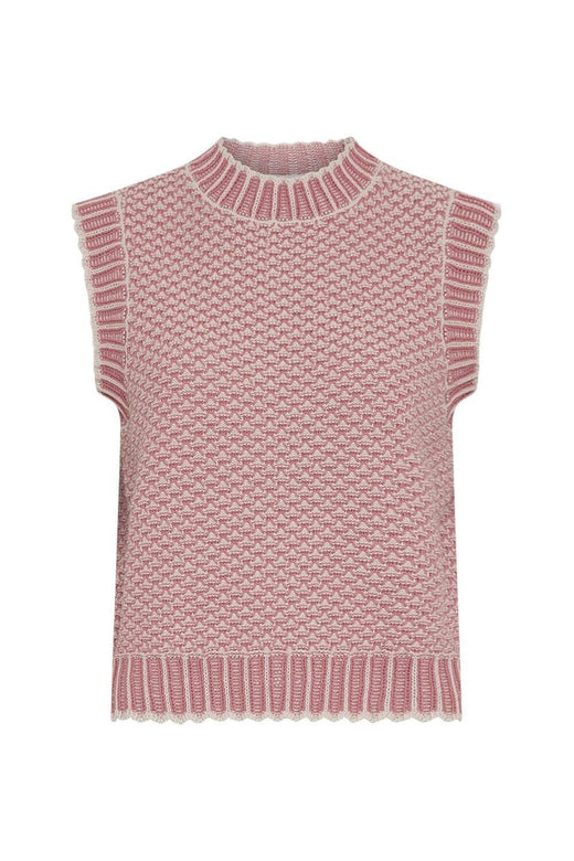 MSCH Copenhagen - Mschpilla Vest 18832 - Oatmeal F Rose Veste 