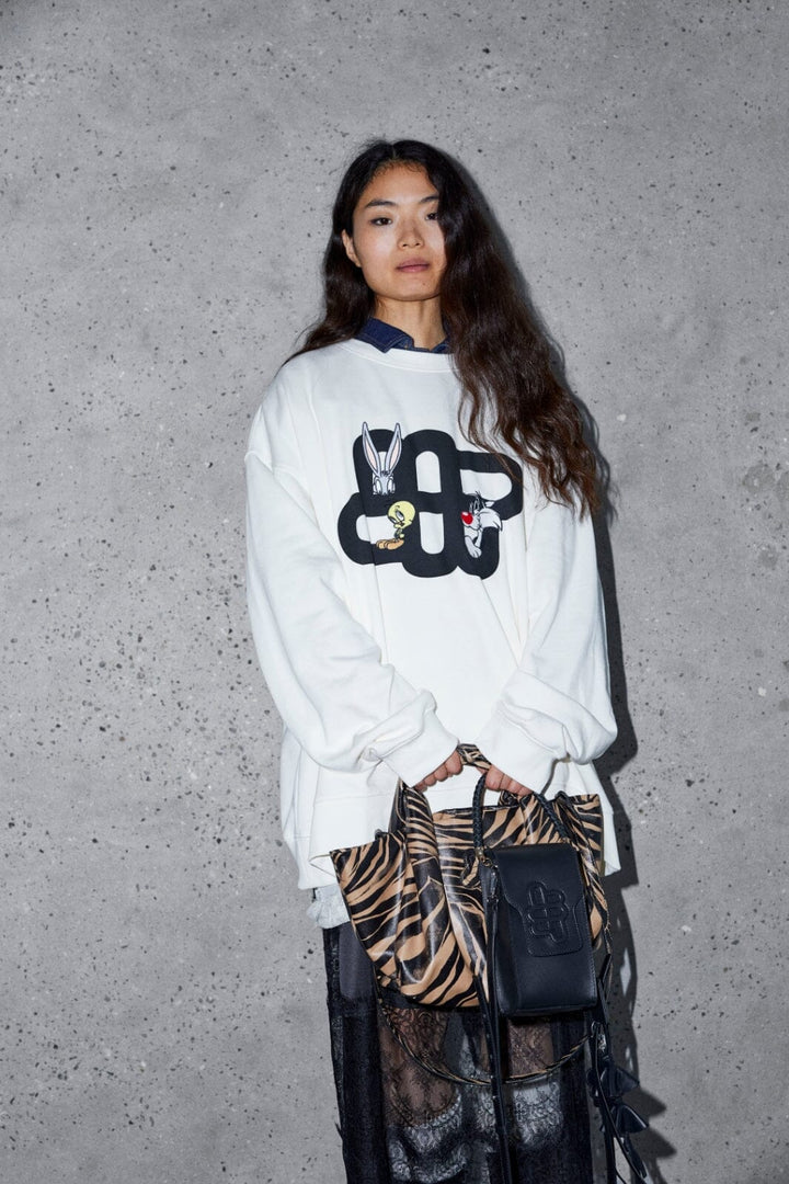 Munthe - Linki 253110925362 - 76 - Ivory Sweatshirts 