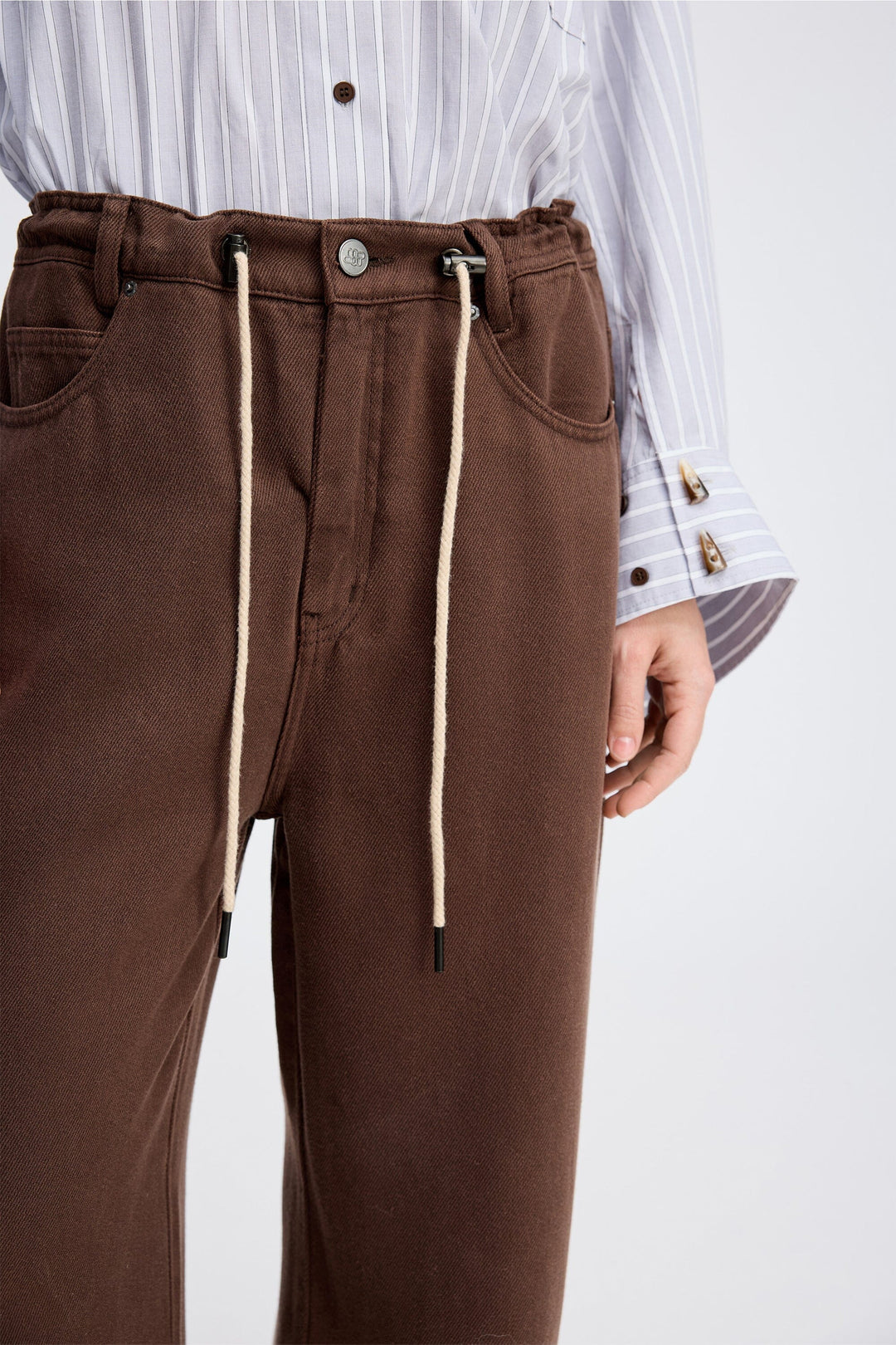 Munthe - Obey 253146025317 - 63 - Mocca Bukser 