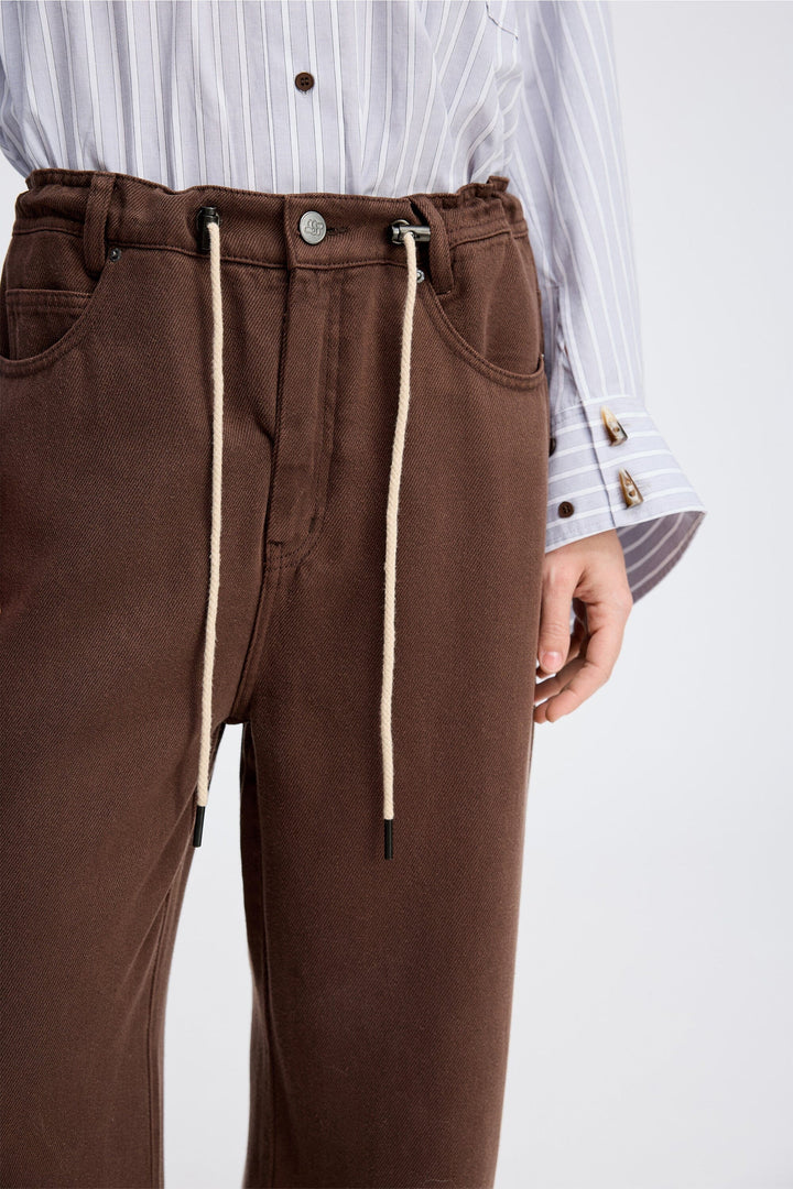 Munthe - Obey 253146025317 - 63 - Mocca Bukser 