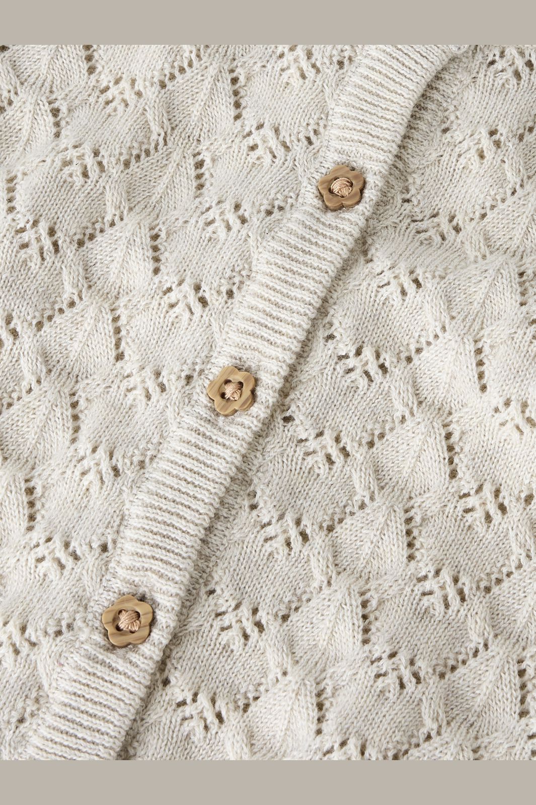Name It - Nbfharriet Ls Knit Card - 5000032 Peyote Melange