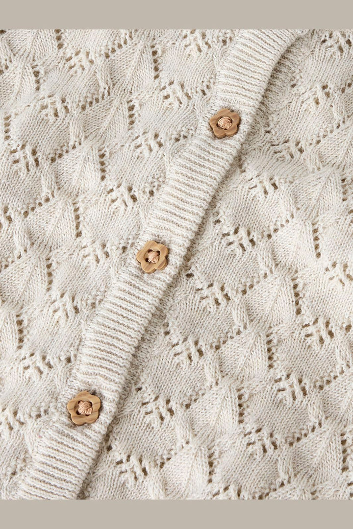 Name It - Nbfharriet Ls Knit Card - 5000032 Peyote Melange