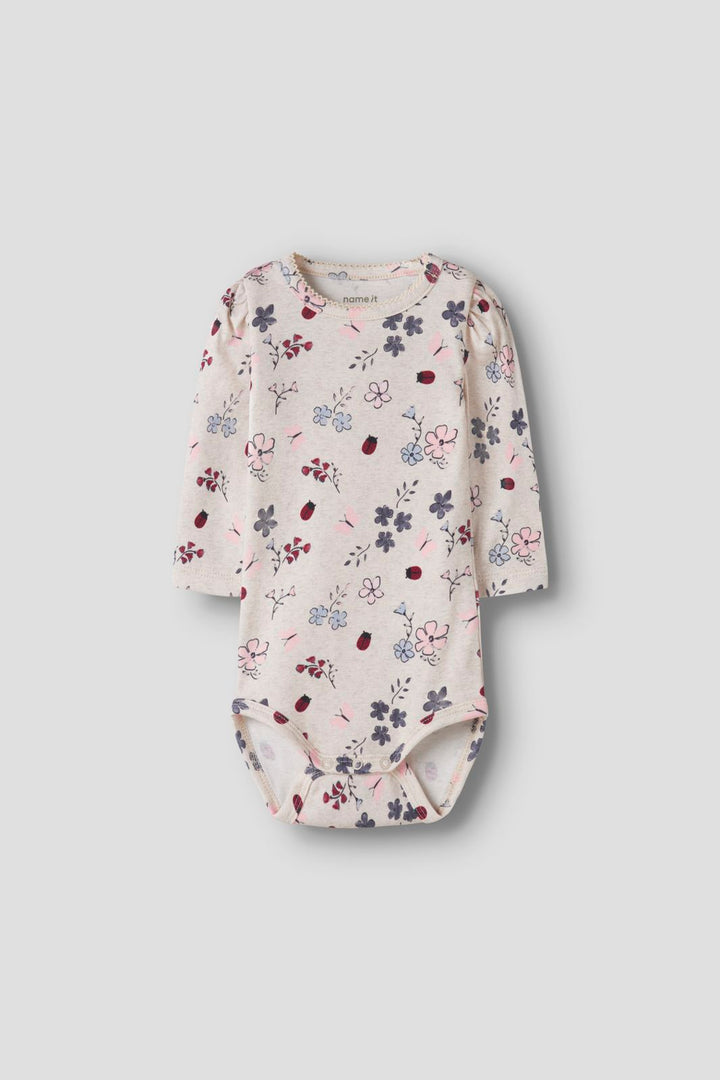 Name It - Nbfkamelia Ls Body - 5036281 Peyote Melange