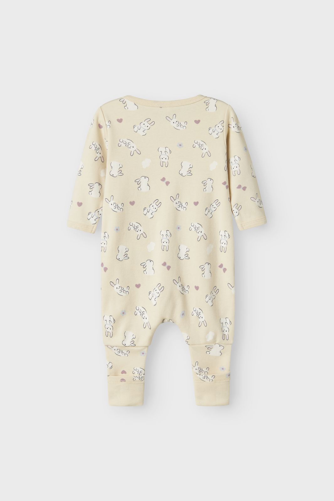 Name It - Nbfnightsuit Zip Ff Sand Rabbit - 4737157 Summer Sand
