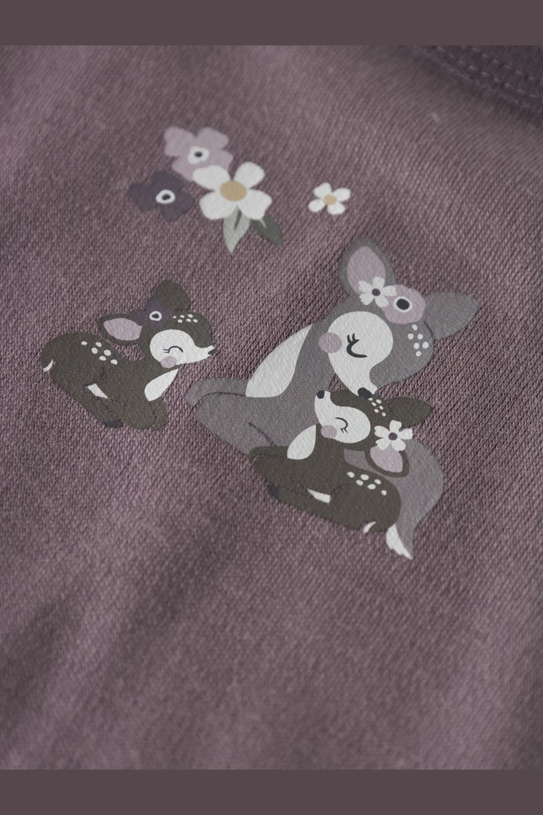 Name It - Nbfwillit Wool Ls Body - 4954614 Toadstool Bambi + Flowers