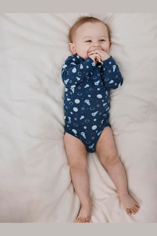 Name It - Nbmbody Ls Dark Space - 4585418 Dark Denim