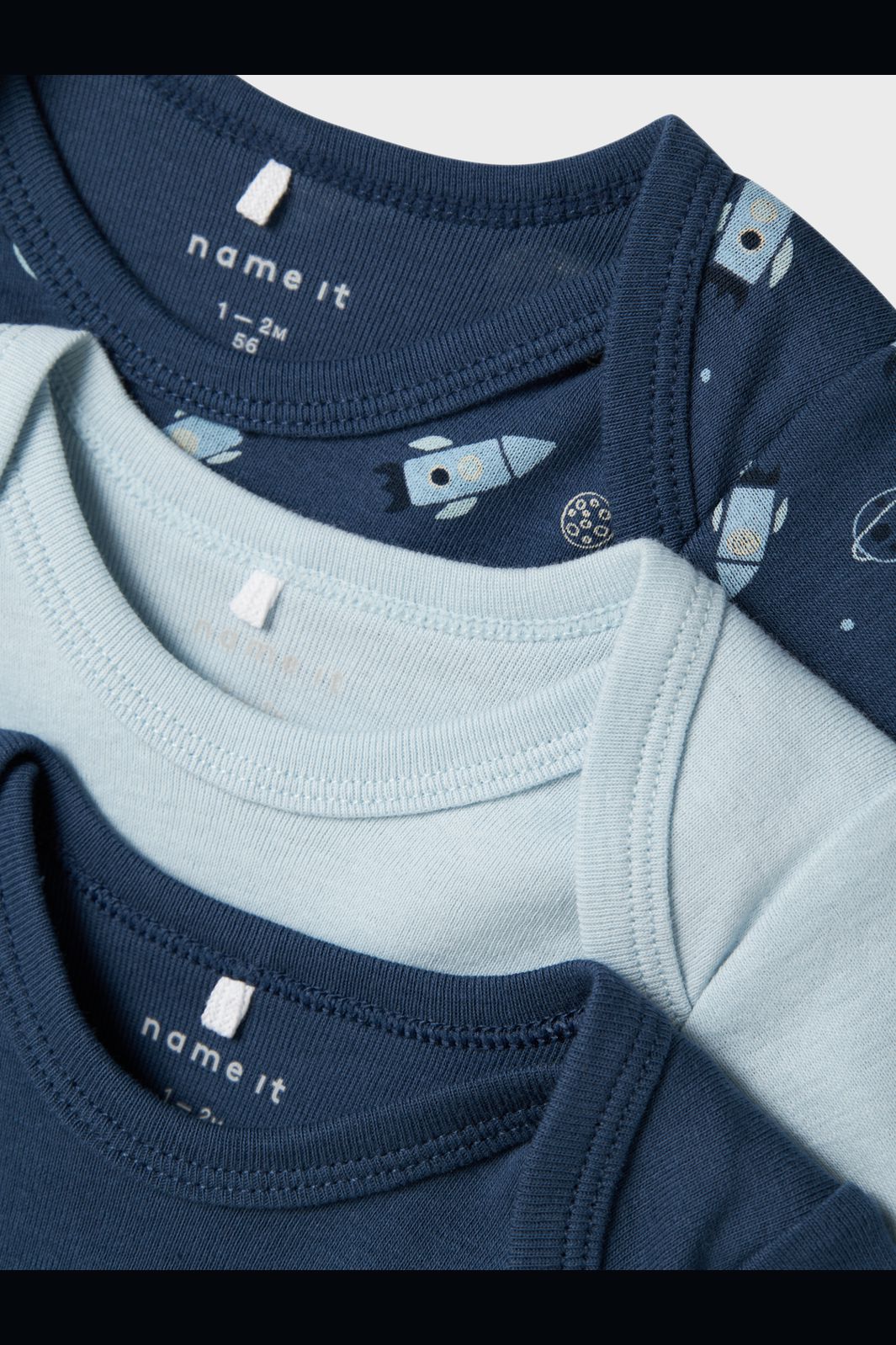 Name It - Nbmbody Ls Dark Space - 4585418 Dark Denim