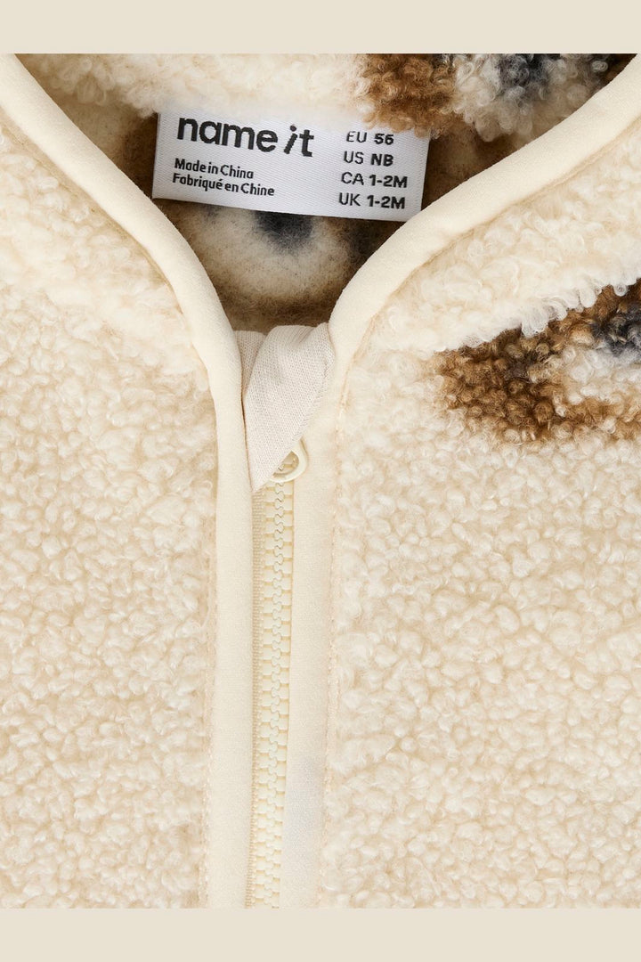 Name It - Nbmorlaj Teddy Nreg Jacket - 5137245 Birch