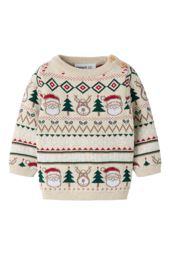 Name It - Nbnralkos Ls Knit - 5162777 Peyote