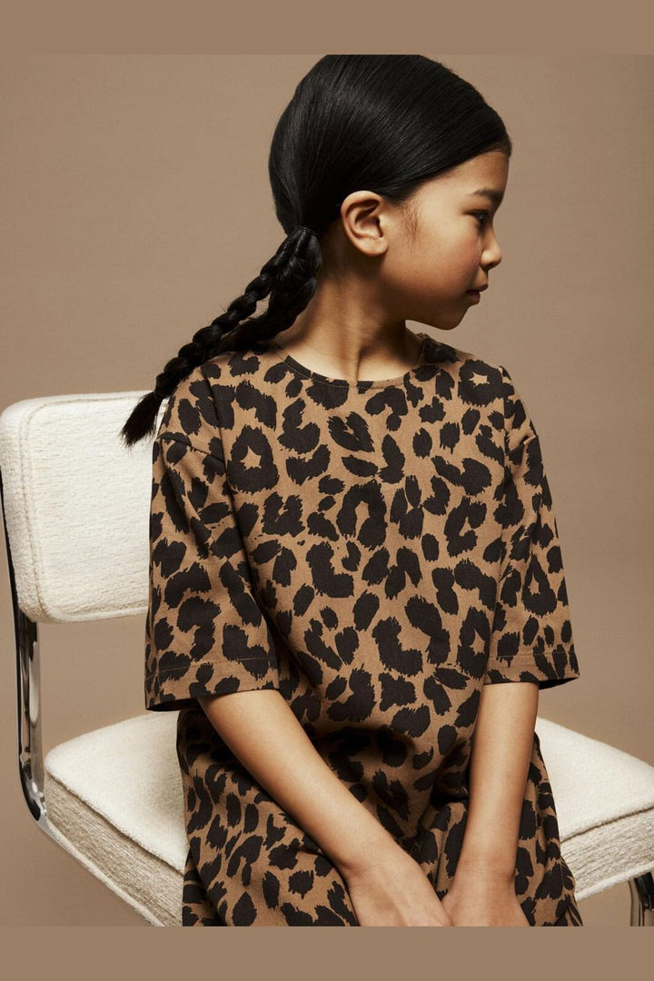 Name It - Nkfbelate Ss Dress - 4930418 Toasted Coconut Seal Brown