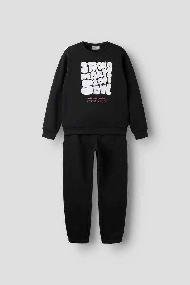 Name It - Nkfnikoline Ls Nreg Swe Set - 5178515 Black
