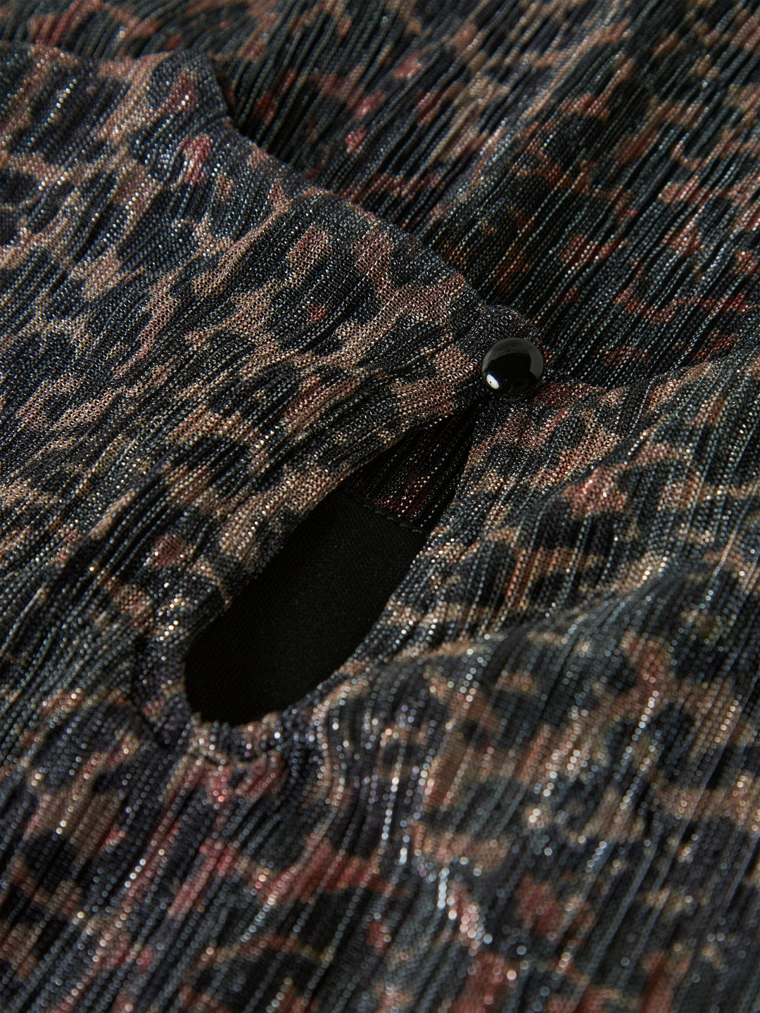 Name It - Nkfrisaring Ls Dress - 4874392 Seal Brown Leo Kjoler 