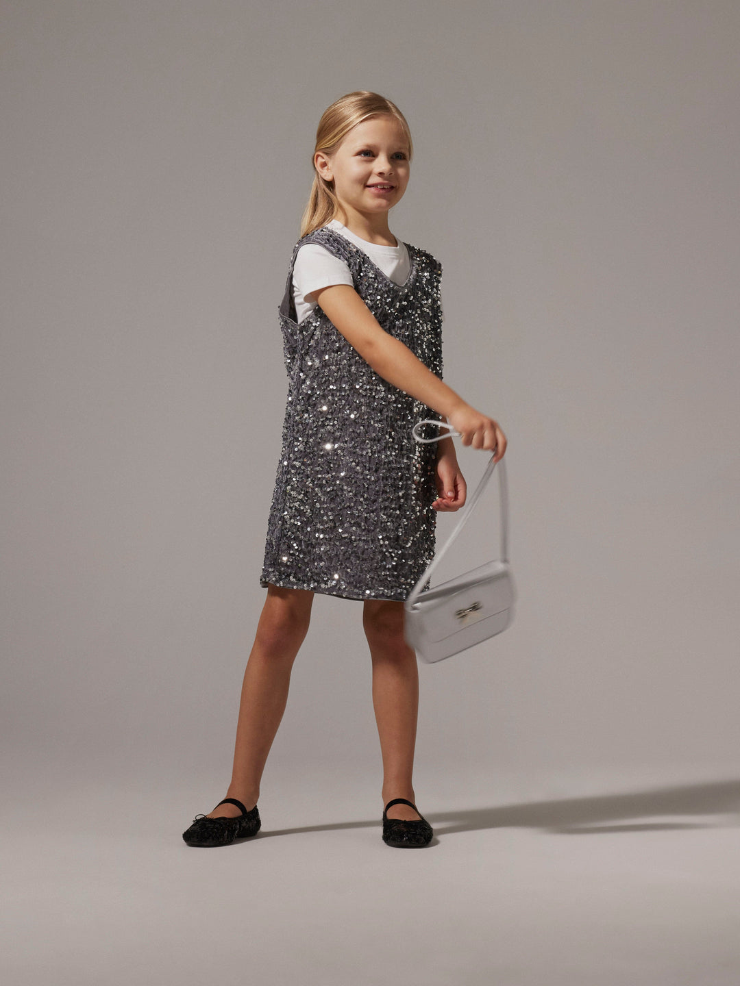 Name It - Nkfrunica Short Spencer - 4898530 Lava Smoke Kjoler 