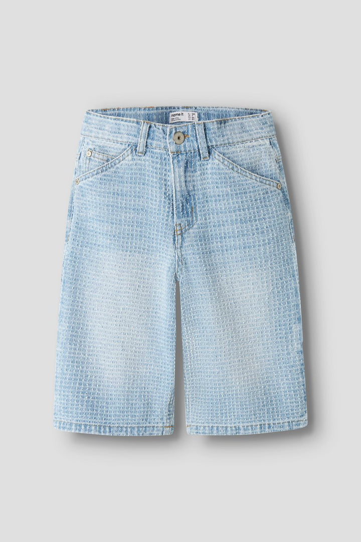 Name It - Nkmben Skater Bermuda 3344-Ok H - 4997295 Light Blue Denim
