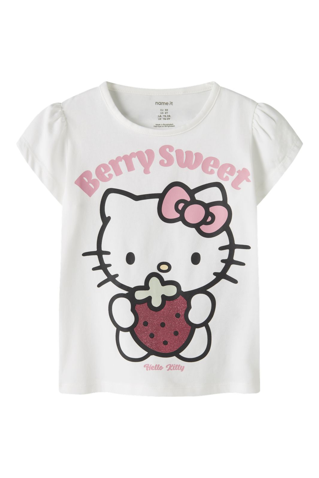 Name It - Nmfasda Hellok Ss Top Sky - 4997865 Bright White