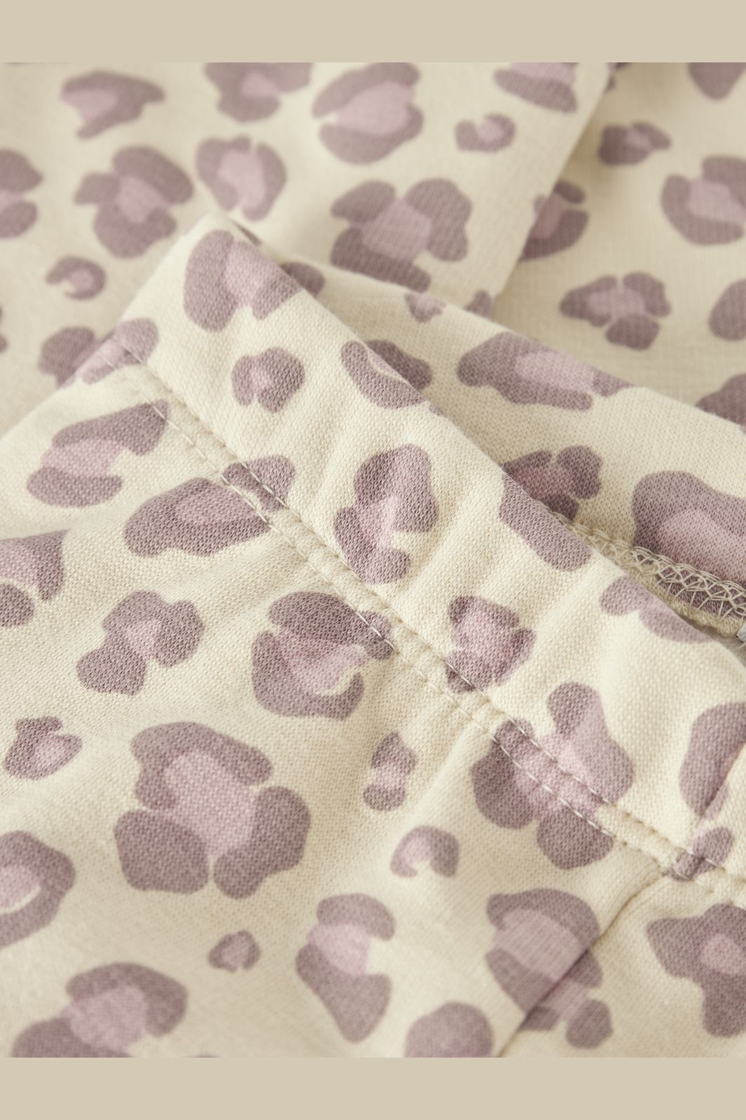 Name It - Nmfdavina Sweat Fleece Legging - 4892724 Summer Sand Leo