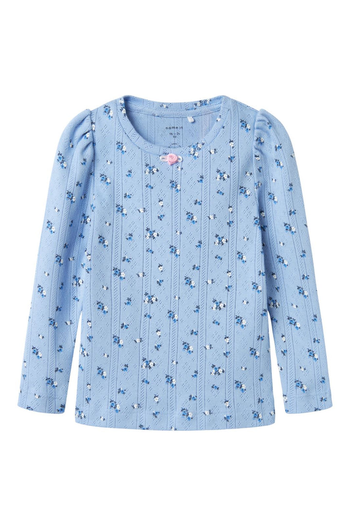 Name It - Nmfdyna Slim Ls Top Box - 4715388 Serenity