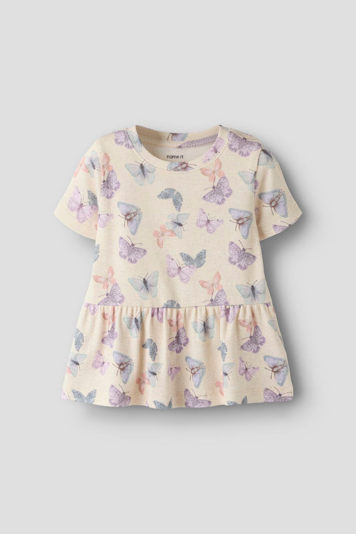 Name It - Nmffilua Ss Top - 5109193 Peyote Melange