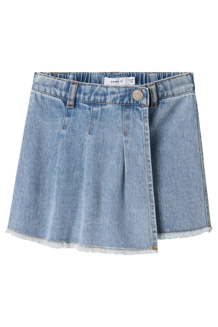 Name It - Nmfhanna Skort 4070-Ov H - 4729377 Medium Blue Denim