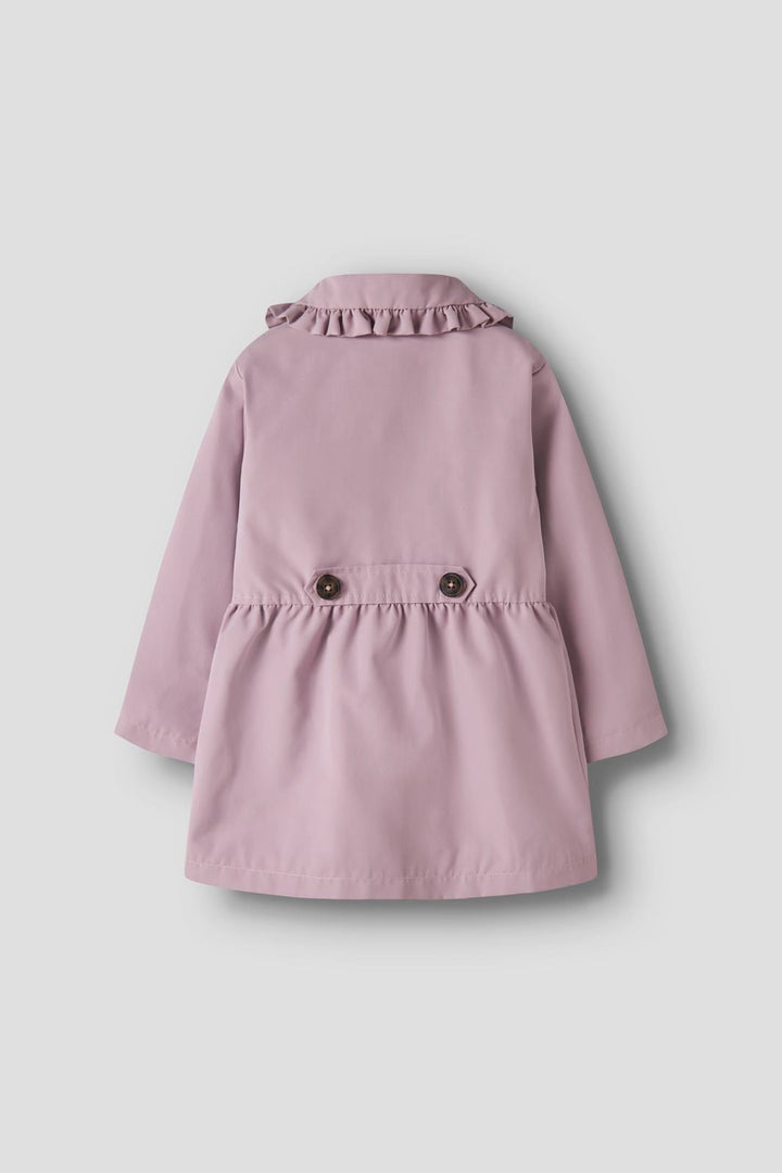 Name It - Nmfmadelin Trench Coat - 4930451 Keepsake Lilac