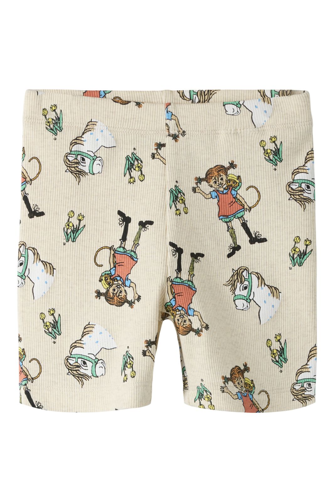 Name It - Nmfmara Pippi Shorts Legging Sky - 5096426 Peyote Melange