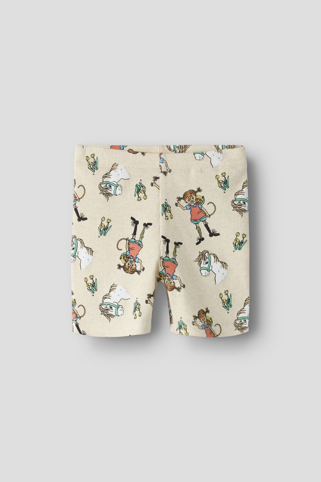 Name It - Nmfmara Pippi Shorts Legging Sky - 5096426 Peyote Melange