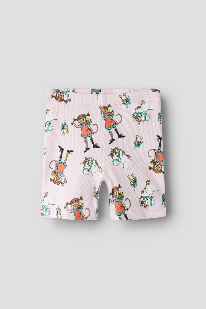 Name It - Nmfmara Pippi Shorts Legging Sky - 5096427 Cradle Pink