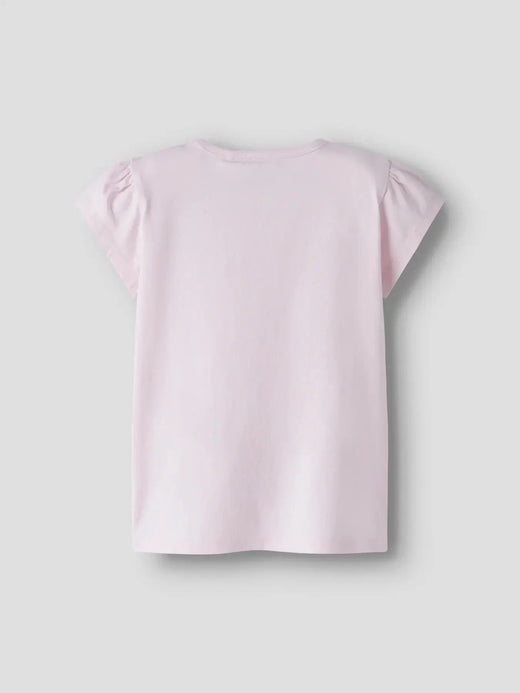 Name It - Nmfmeri Frozen Ss Top Box Wdi - 4998580 Cradle Pink T-shirts 