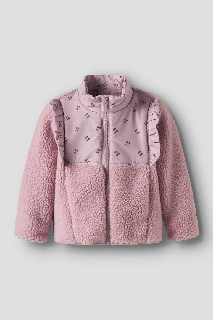 Name It - Nmfminna Teddy Jacket - 4893234 Keepsake Lilac