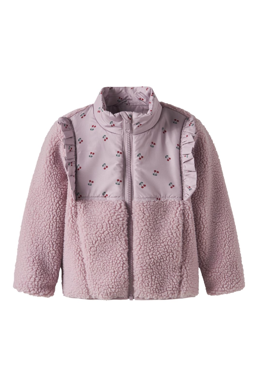 Name It - Nmfminna Teddy Jacket - 4893234 Keepsake Lilac