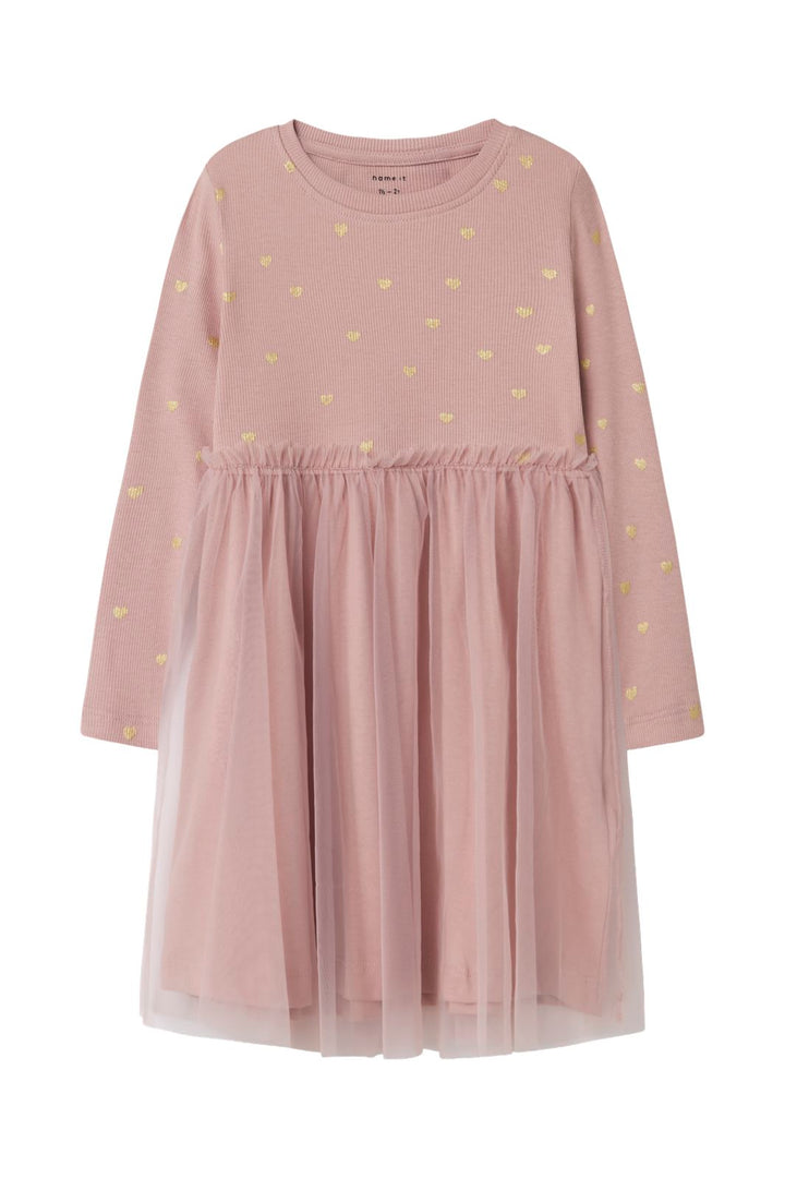 Name It - Nmfnadja Ls Dress - 4636053 Deauville Mauve