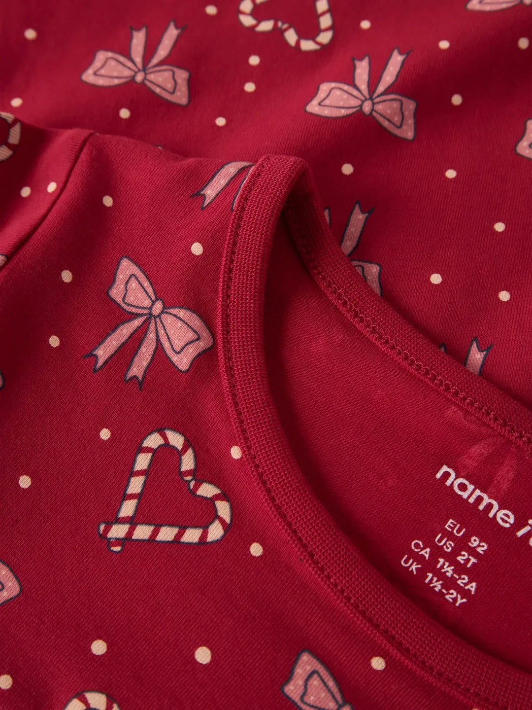 Name It - Nmfri Ls Top - 4912331 Jester Red Bluser 