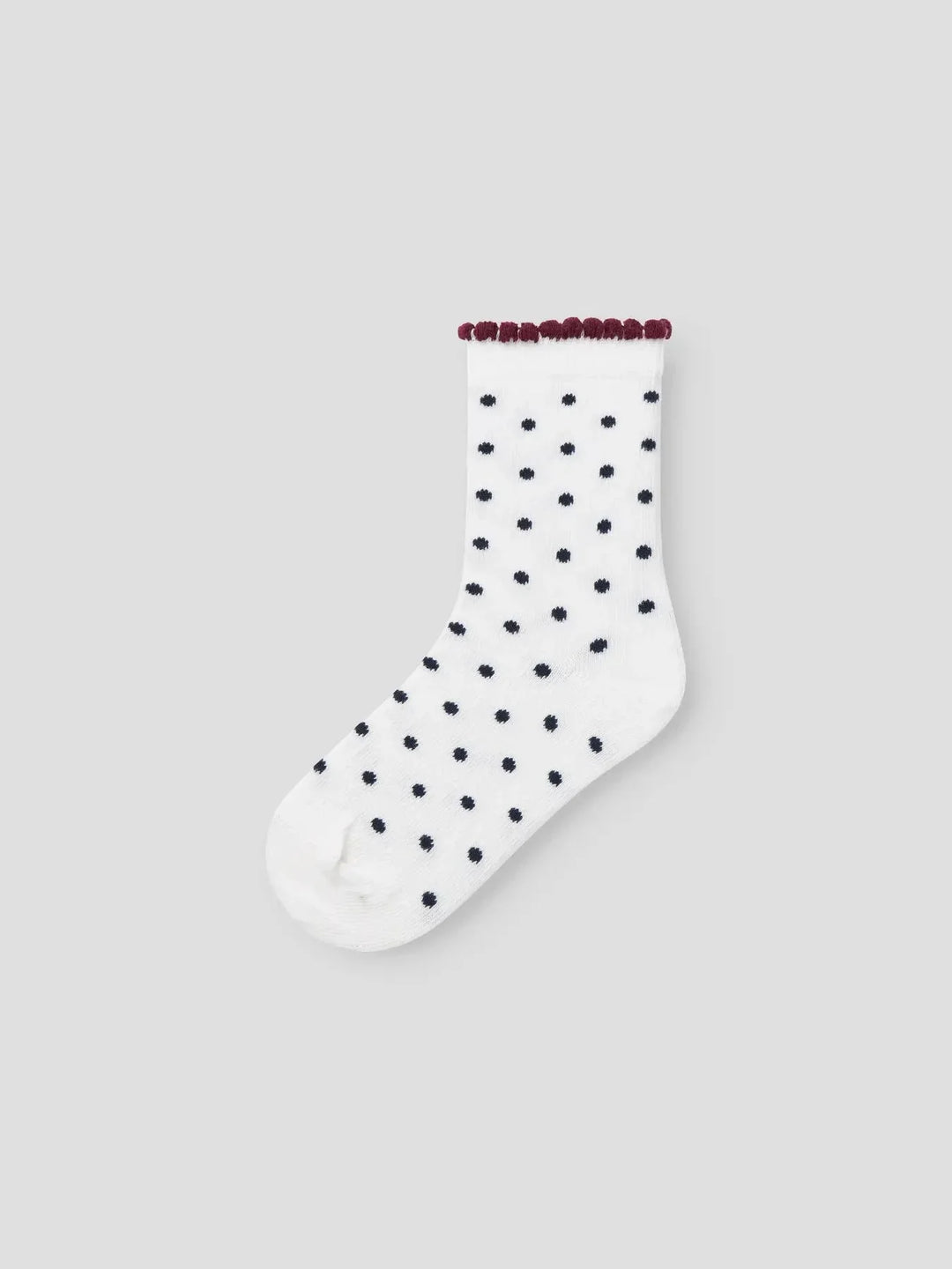 Name It - Nmfriva Sock - 4878941 Burgundy Strømper 