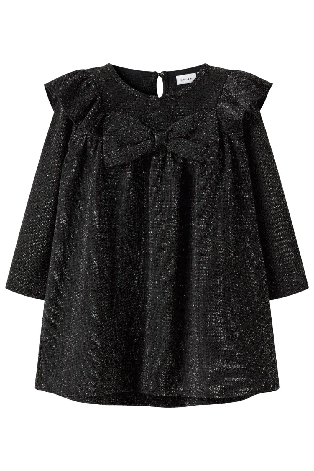 Name It - Nmfroisin M Ls Dress - 4874539 Black Kjoler 