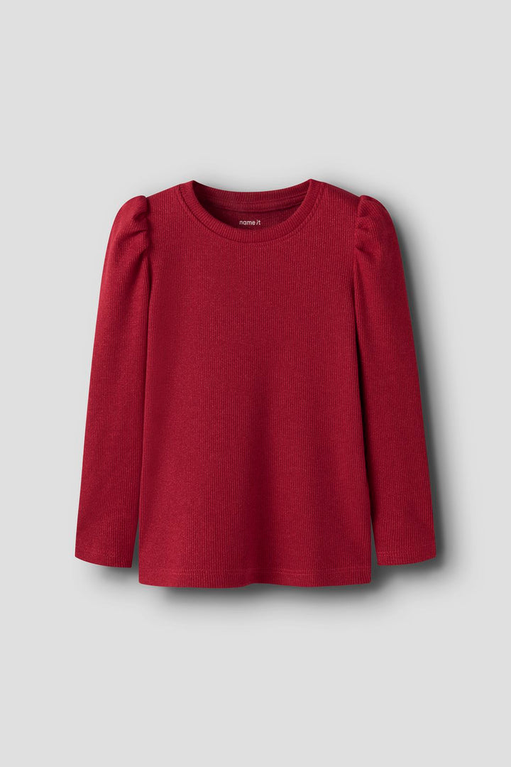 Name It - Nmfsiclo Ls Top - 4971506 Jester Red