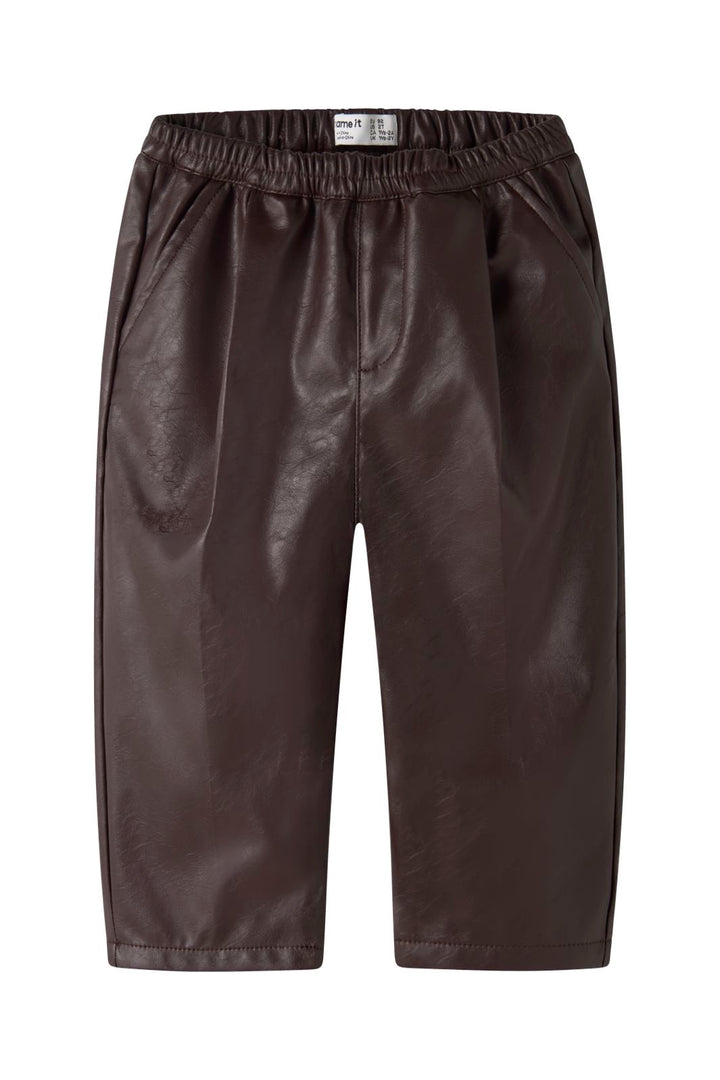 Name It - Nmfsliva Pu Pant - 5130208 Chocolate Plum