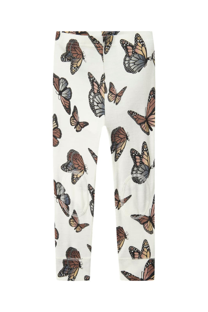Name It - Nmfwillitus Wool Legging - 4738443 Snow White Butterfly