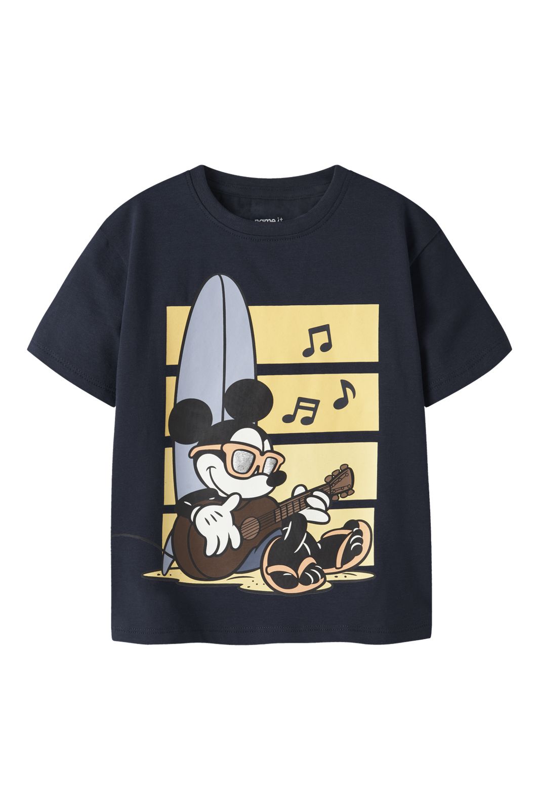 Name It - Nmmart Mickey Ss Nreg Top Box Wdi - 4998641 Navy Blazer