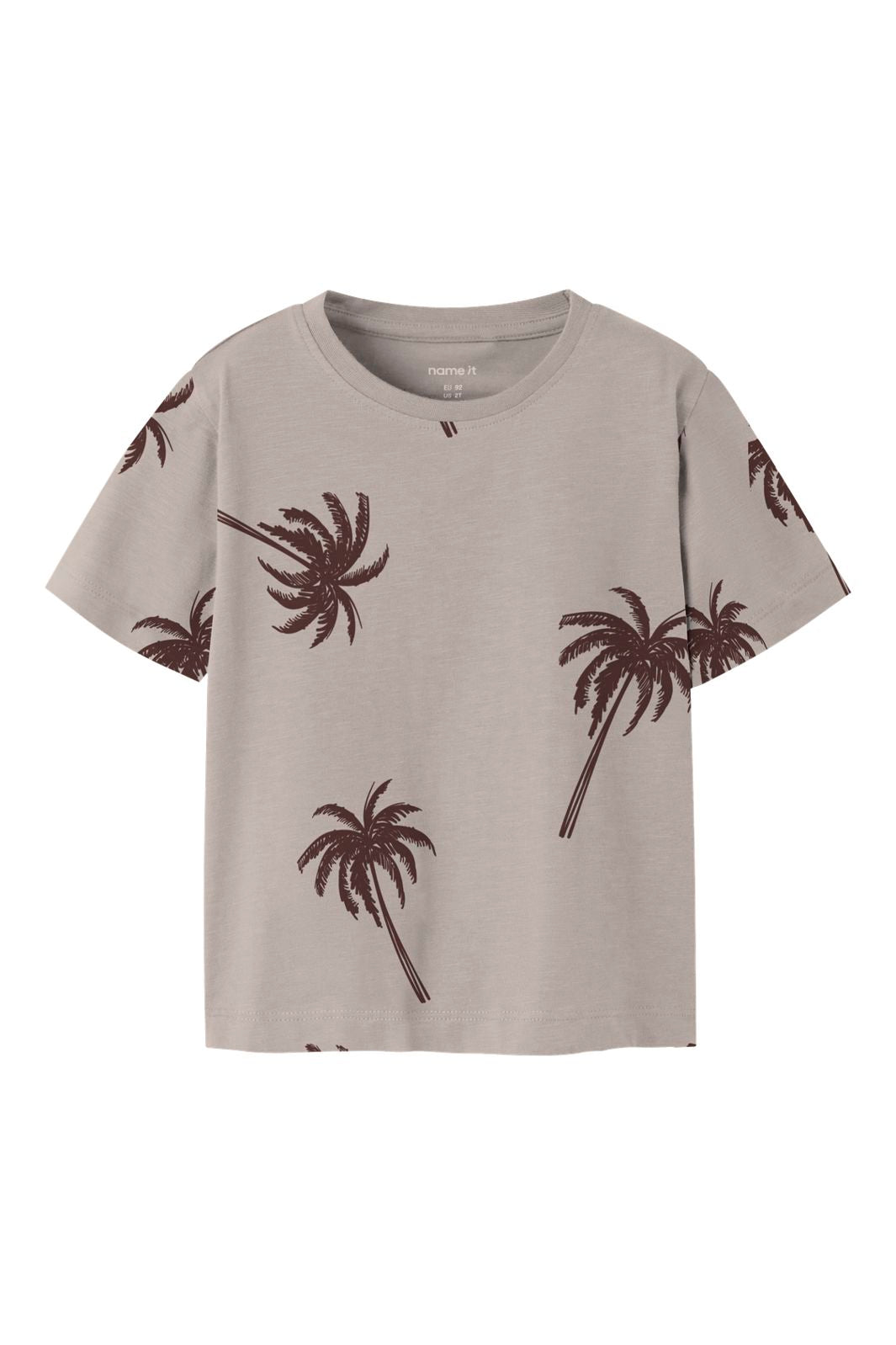 Name It - Nmmhamil Ss Nreg Top - 4997369 Chateau Gray