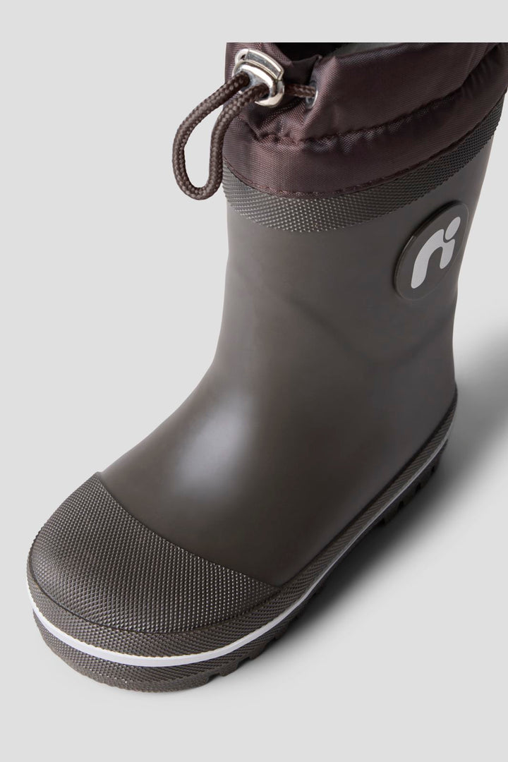 Name It - Nmnnuno Thermo Rubberboot Solid - 5218850 Chocolate Brown