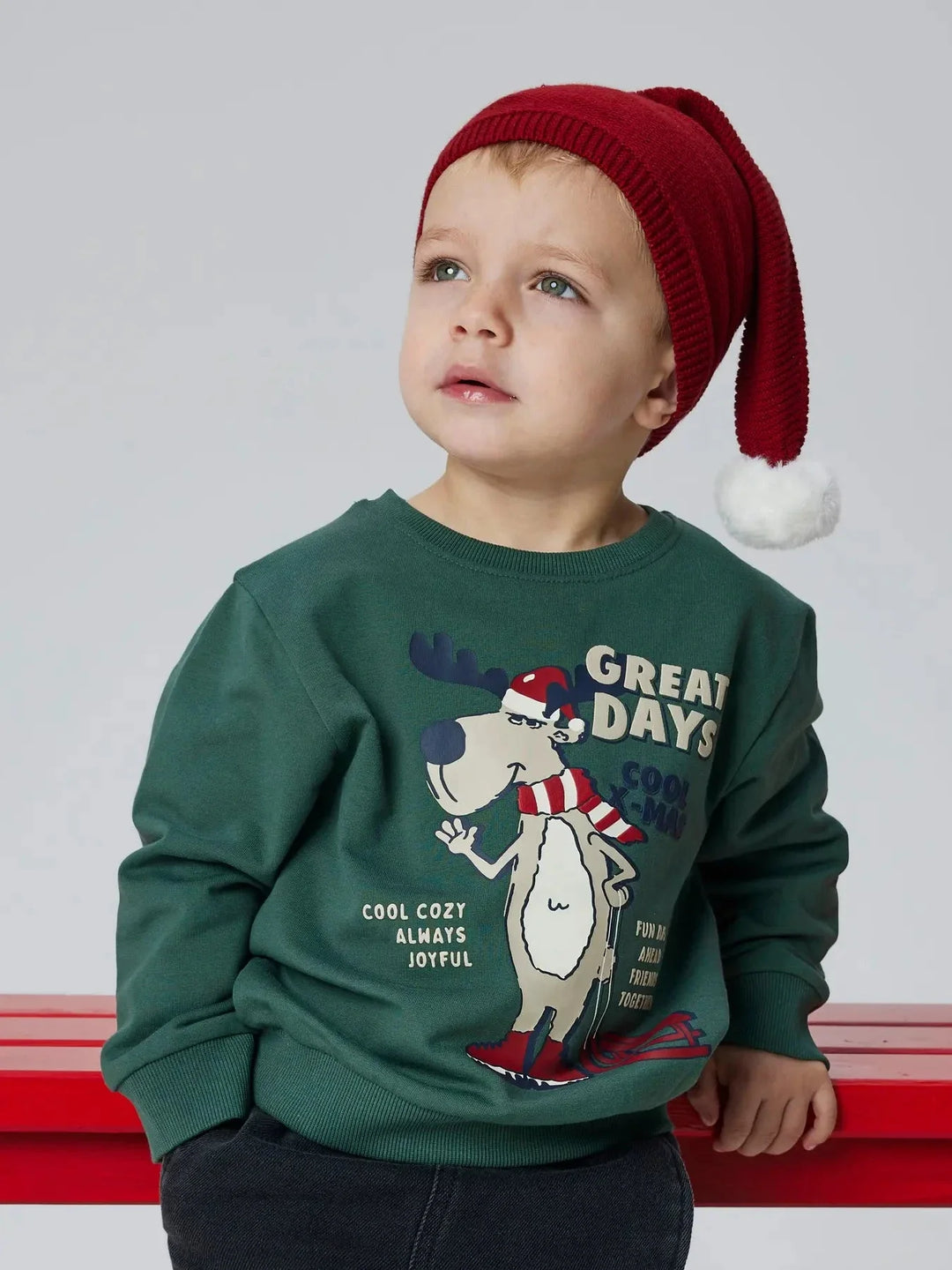 Name It - Nmnrinjaha Knit Hat - 4852989 Jester Red Solid No Lurex Huer 