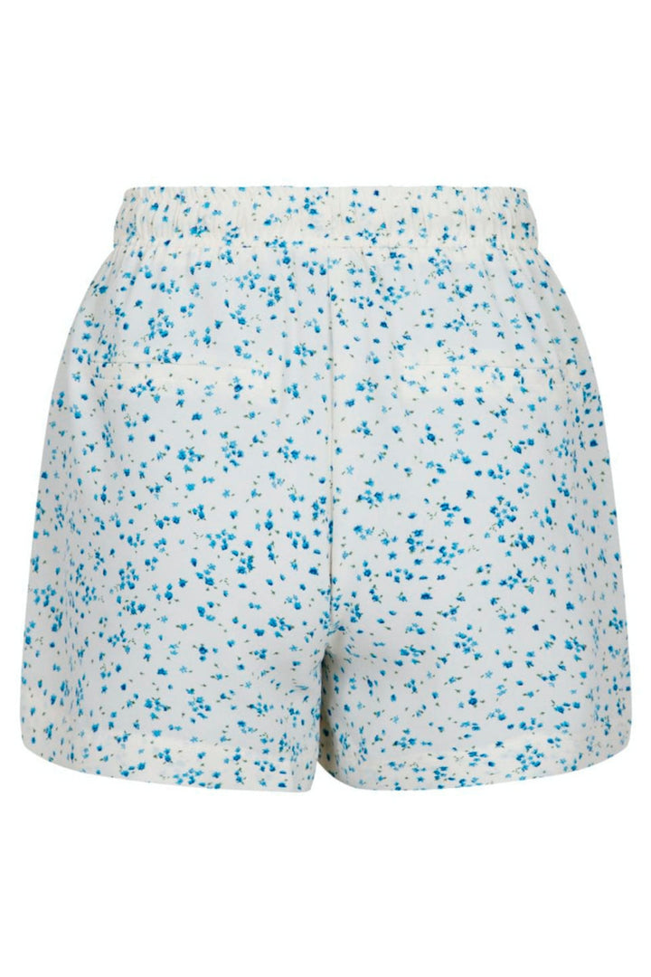 Neo Noir - Abbigail Flower Burst Shorts - Blue Shorts 