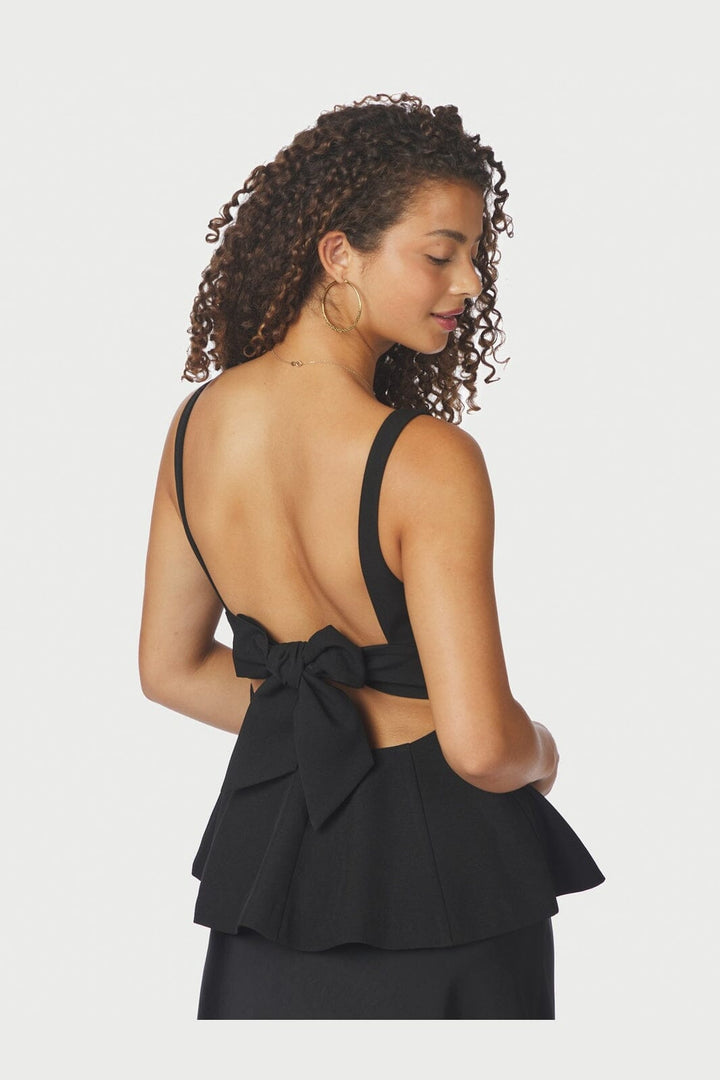 Neo Noir - Agape Structure Tie Top 166980 - 100 - Black