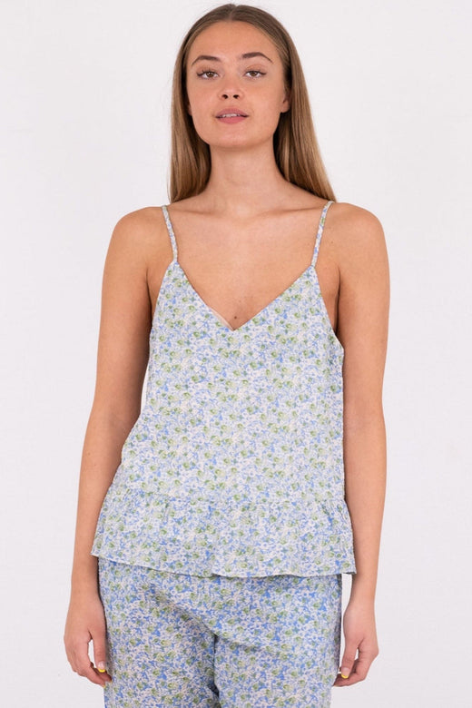 Neo Noir - Airlia Ocean Breeze Top - Light Blue Toppe 